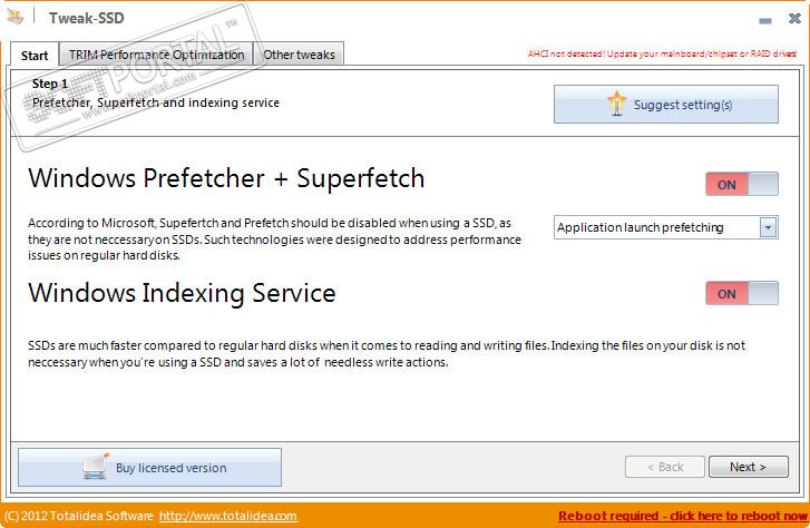 Tweak SSD Tweak SSD 2.0.70