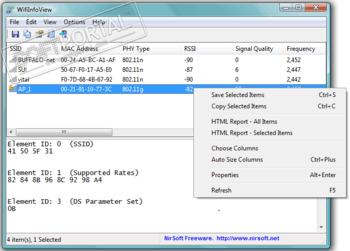 WifiInfoView скриншот № 1
