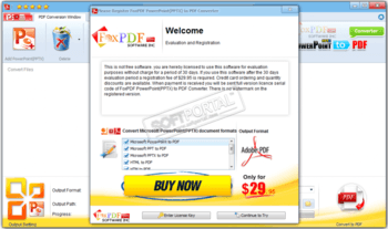 FoxPDF PPTX to PDF Converter скриншот № 1