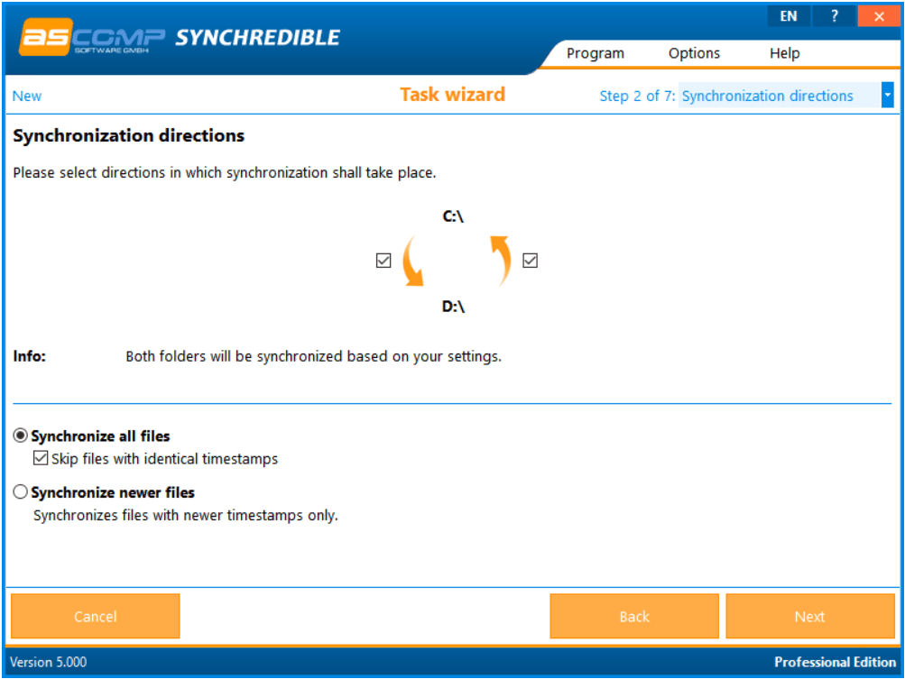 Synchredible Professional Edition 8.103 instal