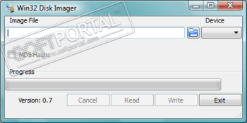 Win32 Disk Imager скриншот № 1
