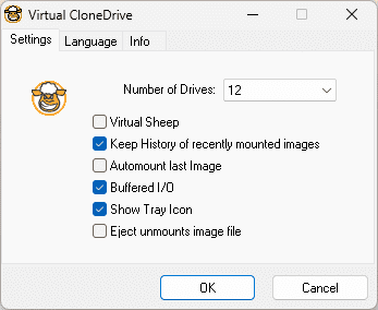 Virtual CloneDrive скриншот № 1