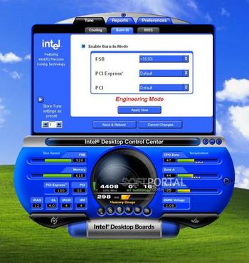 Intel Desktop Control Center скриншот № 1