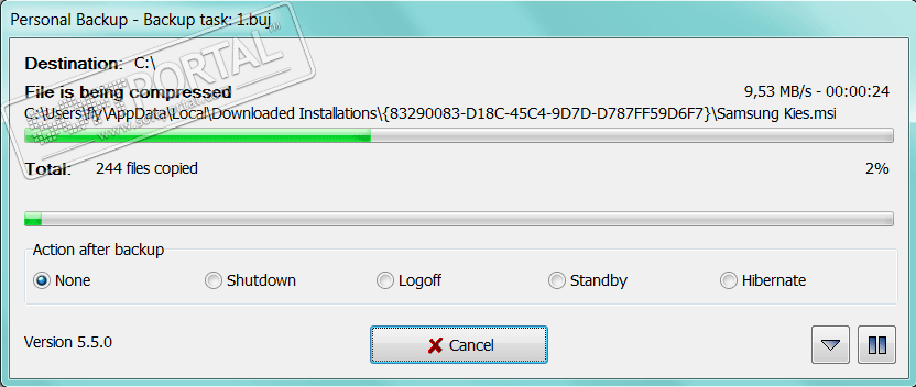 Personal Backup 6.3.5.0 free download Personal Backup 6.3.5.0 free download