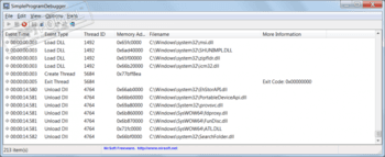 SimpleProgramDebugger скриншот № 1