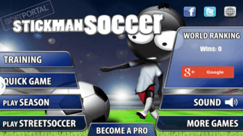 Stickman Soccer скриншот № 1