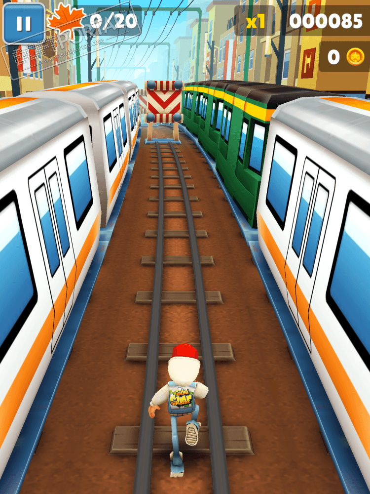 Subway surfers на машине