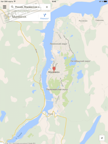 Google Maps скриншот № 1