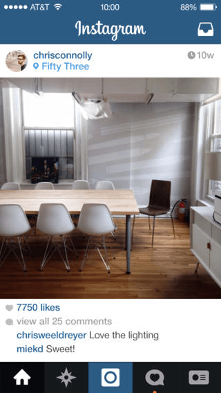 Instagram скриншот № 1