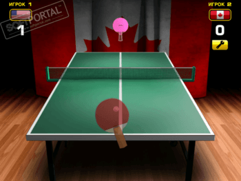 World Cup Table Tennis HD скриншот № 1