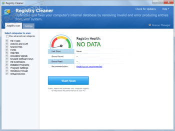 Registry Cleaner скриншот № 1