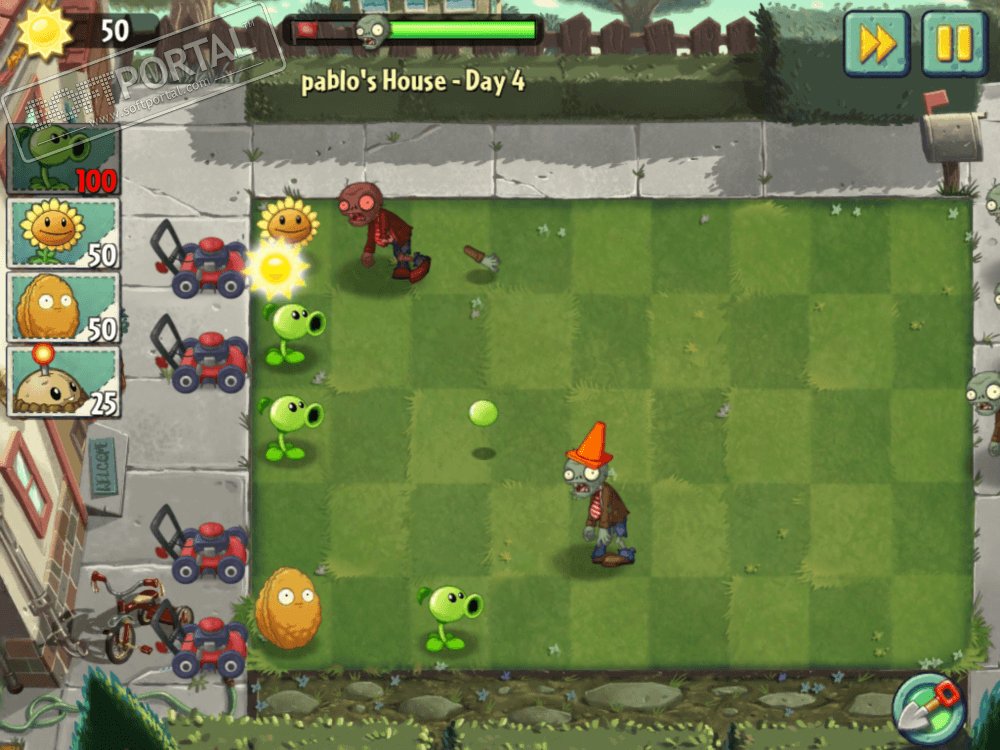 Взлом Plants vs Zombies 2 без Jailbreak., Apple Explosion