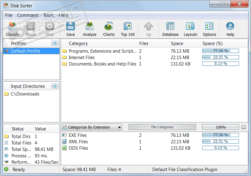 Disk Sorter Ultimate 15.3.12 for mac instal free