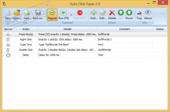 Auto Click Typer скриншот № 1
