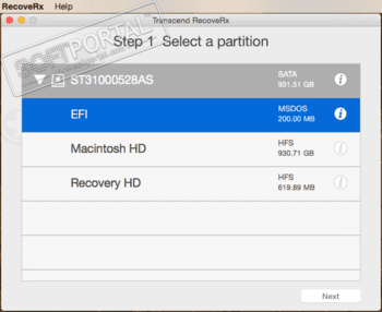Transcend RecoveRx скриншот № 1