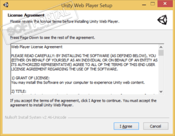 Unity Web Player скриншот № 1