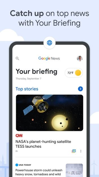 Google Новости скриншот № 1