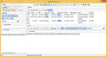 GetFoldersize скриншот № 1