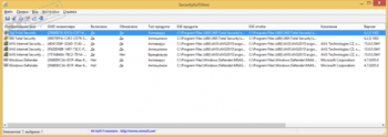 SecuritySoftView скриншот № 1