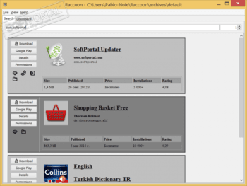 Raccoon скриншот № 1