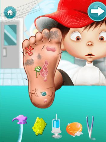 Foot Doctor: Kids Casual Game скриншот № 1