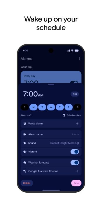 Google Часы скриншот № 1