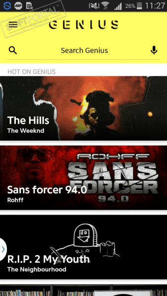 Genius скриншот № 1