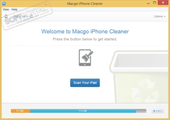 Macgo iPhone Cleaner скриншот № 1