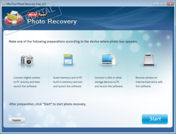 MiniTool Photo Recovery скриншот № 1