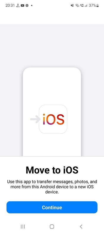 Move to iOS скриншот № 1