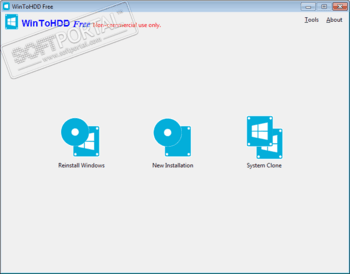 WinToHDD скриншот № 1