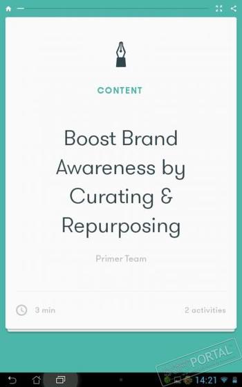 Google Primer скриншот № 1