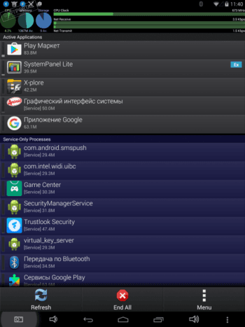 SystemPanel скриншот № 1