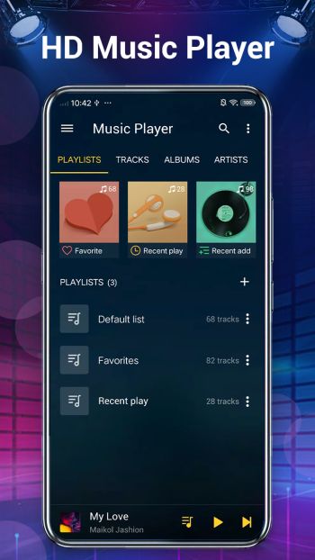 Music Player скриншот № 1