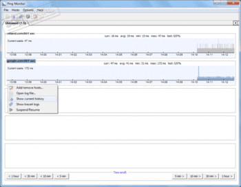 Ping Monitor скриншот № 1