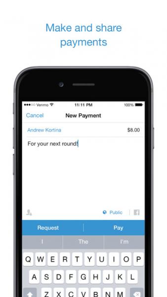 Venmo скриншот № 1