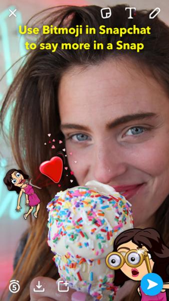 Bitmoji скриншот № 1