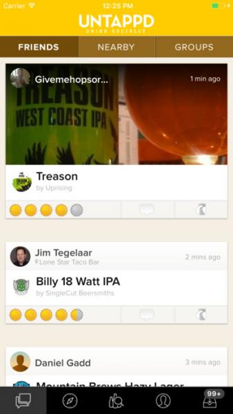 Untappd скриншот № 1