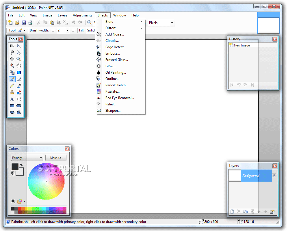 Paint programming