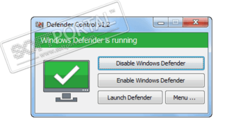 Defender Control скриншот № 1
