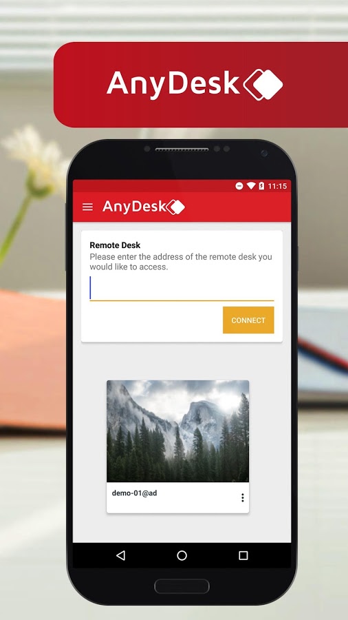 anydesk pc to android