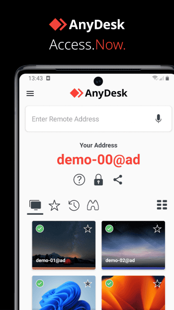 AnyDesk скриншот № 1