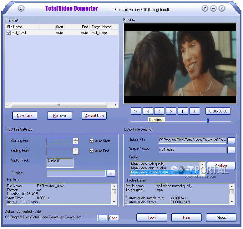 MOBILE Mpeg4 Video, H264 Mpeg4, 3GP Video, PSP Mpeg4, Nokia beta