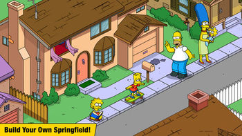 The Simpsons: Tapped Out скриншот № 1