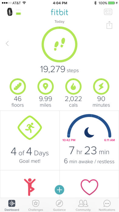 fitbit with ios