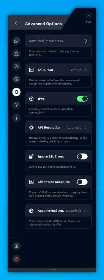 Windscribe скриншот № 1