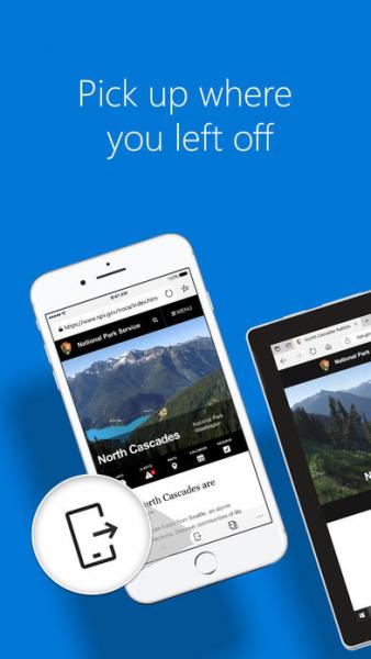 Microsoft Edge скриншот № 1