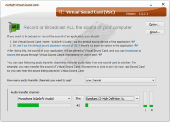 Virtual Sound Card скриншот № 1