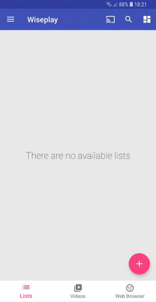 Wiseplay скриншот № 1