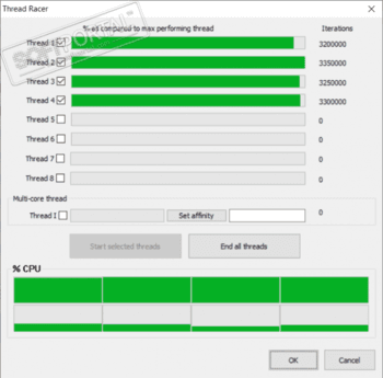 ThreadRacer скриншот № 1